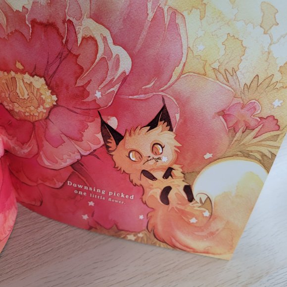 Floral Frolic Book + Water Color Framed Poster Print 1st Edition Soft Cover - Picture 5 of 12